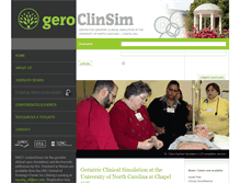 Tablet Screenshot of geroclinsim.org